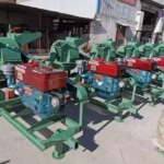 diesel-engine wood shredder