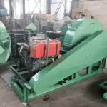 diesel wood shaver machine