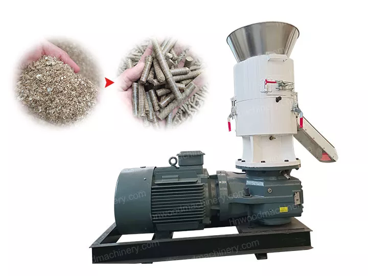 Biomass pellet machine