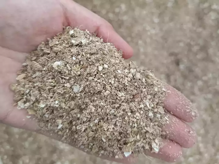 Sawdust raw material