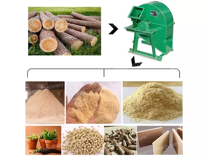 Wood shaving mill