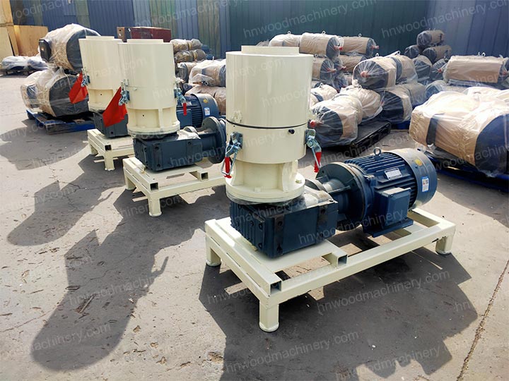 Biomass pellet machine