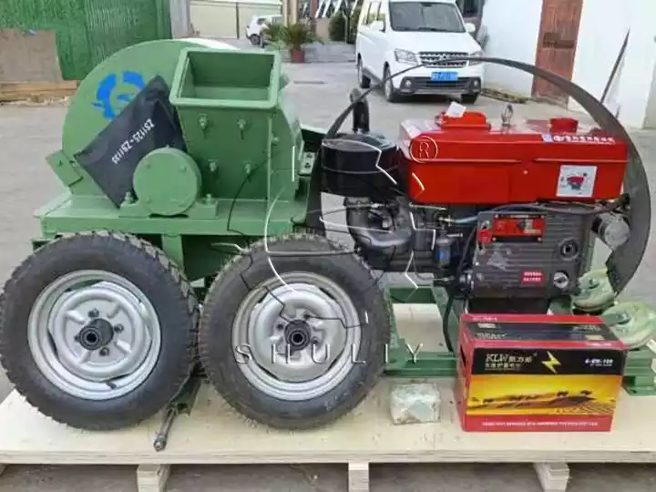 Portable wood shredder for sale