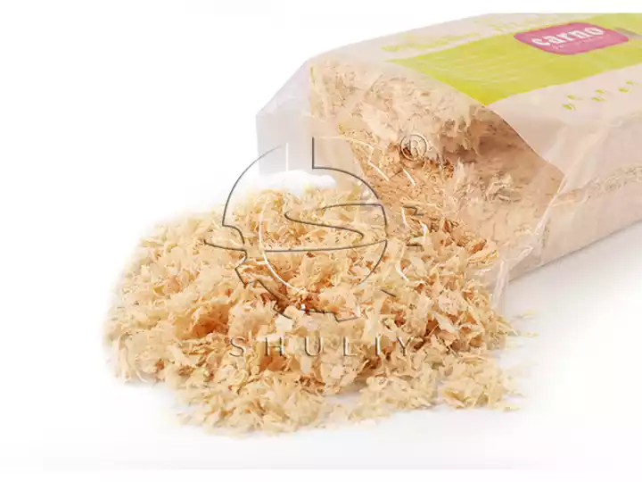 Wood shavings