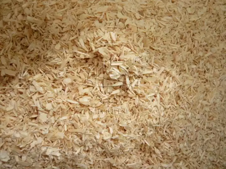 Sawdust for wood pallet blocks