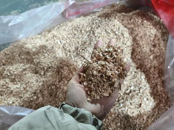 Wood Crusher For Biomass Heat: A Korean Forestry Project 2 Final effect