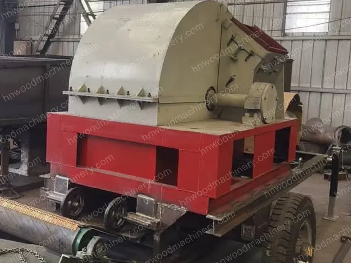 Wood Crusher For Biomass Heat: A Korean Forestry Project 1 Triturador de madeira