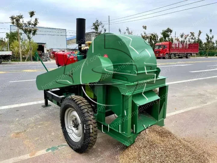 Disc wood chipper