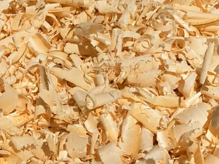 Fertiges Produkt vom Scheiben-Holzspalter