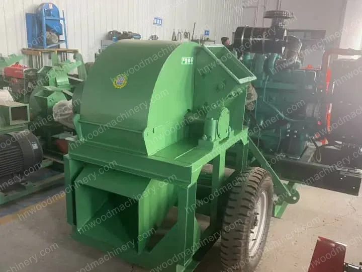 Messerscheiben-Holzspänemaschine