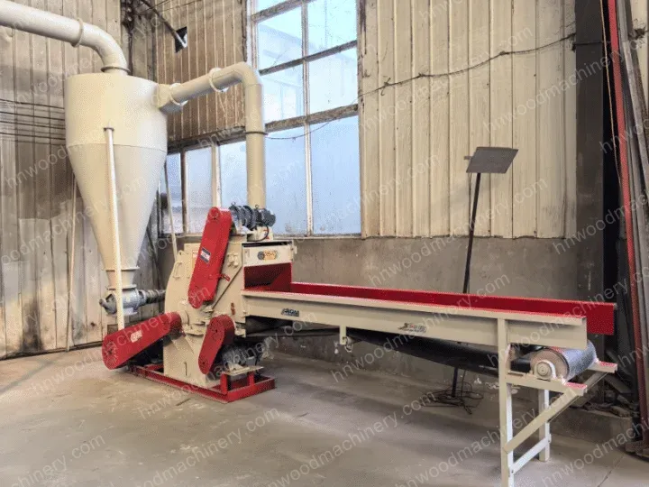 máquina para fabricar aserrín