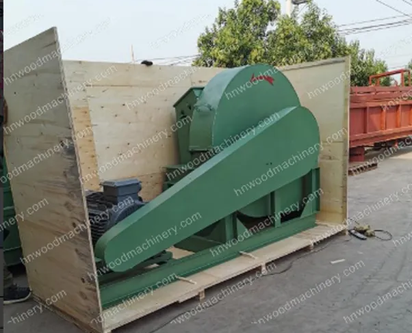 Packaging of the fine wood shaving machine