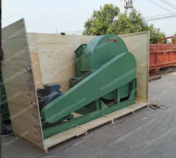 Packaging of the fine wood shaving machine
