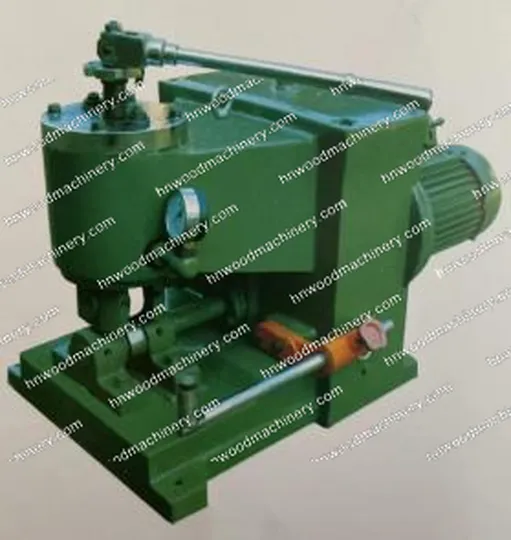 Saw blade roller press machine