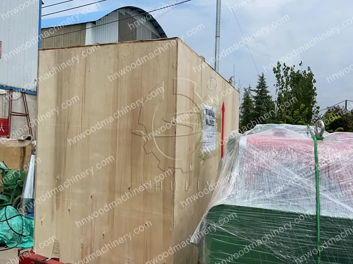 Tree Chipper Exported To Vietnam 3 Wood processing machine vietnam