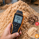 sawdust moisture